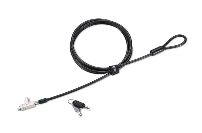 KENSINGTON KENSINGTON SLIM N17 2.0 KEYED LAPTOP LOCK FOR WEDGE-SHAPED SLOTS K60500WW