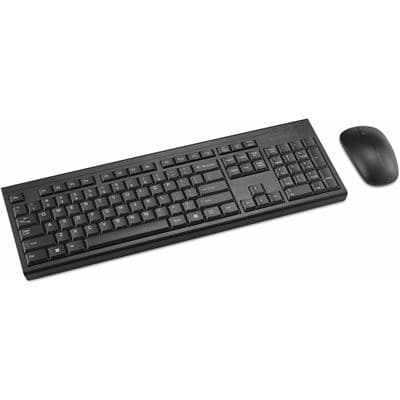 KENSINGTON KENSINGTON KM150 EQ WIRELESS DESKTOP - KEYBOARD AND MOUSE COMBO SET - USB DONGLE K75562NA