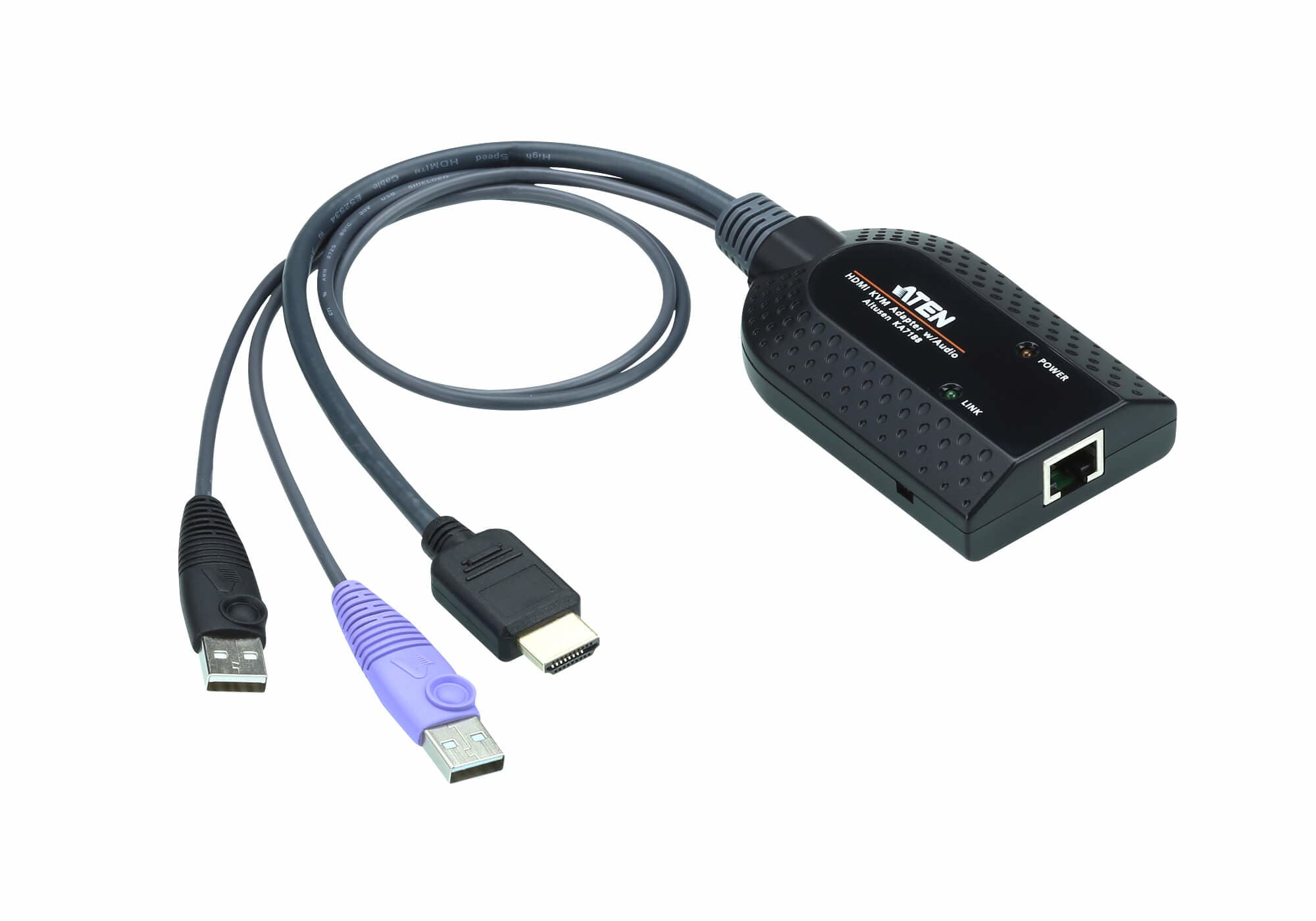 ATEN ATEN HDMI USB VIRTUAL MEDIA KVM ADAPTER KA7188-AX