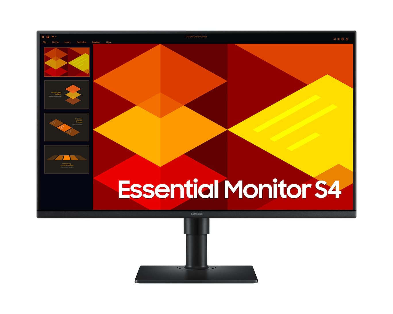 SAMSUNG SAMSUNG S4 S402GD 27" (16:9) FHD IPS MONITOR, 100HZ, DP, HDMI(2), USB(2), H/ADJ, 3YR LS27D402GEEXXY