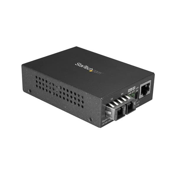 STARTECH STARTECH.COM MULTIMODE SC FIBER ETHERNET MEDIA CONVERTER BRIDGE 10/100/1000 2 YR MCMGBSCMM055