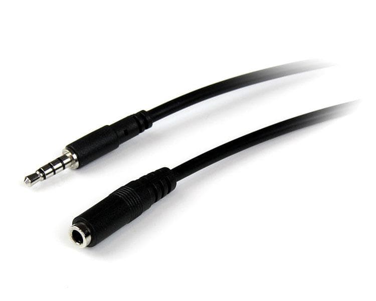 STARTECH STARTECH.COM 1M 3.5MM 4 POSITION TRRS HEADSET EXTENSION CABLE - M/F LTW MUHSMF1M