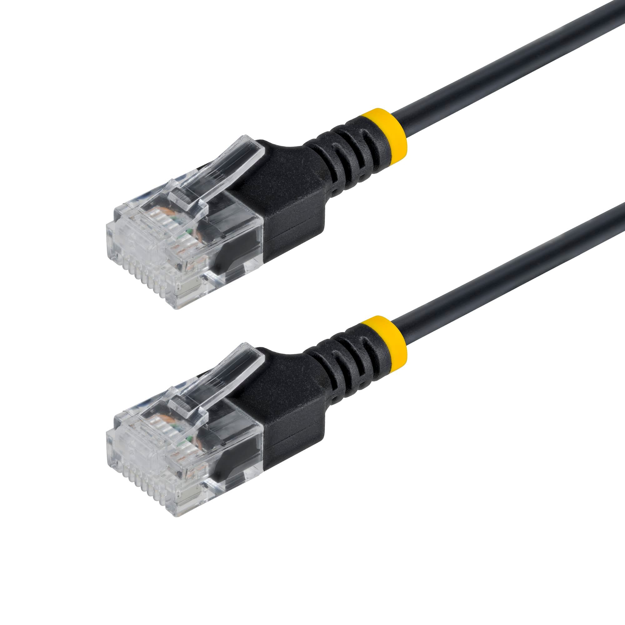 STARTECH STARTECH.COM 80CM BLACK ULTRA SLIM CAT6A ETHERNET CABLE, RJ45, UTP, LTW N6APATUTP34BKS80CM