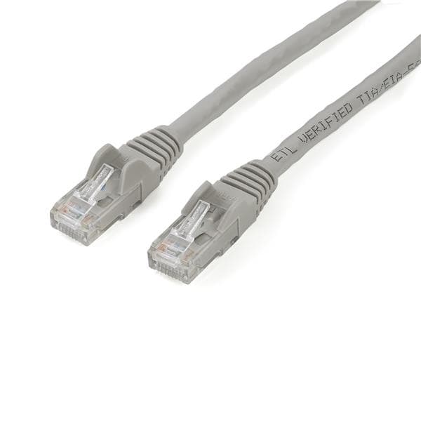 STARTECH STARTECH.COM 2M CAT6 GRAY SNAGLESS GIGABIT ETHERNET RJ45 CABLE, LTW N6PATC2MGR