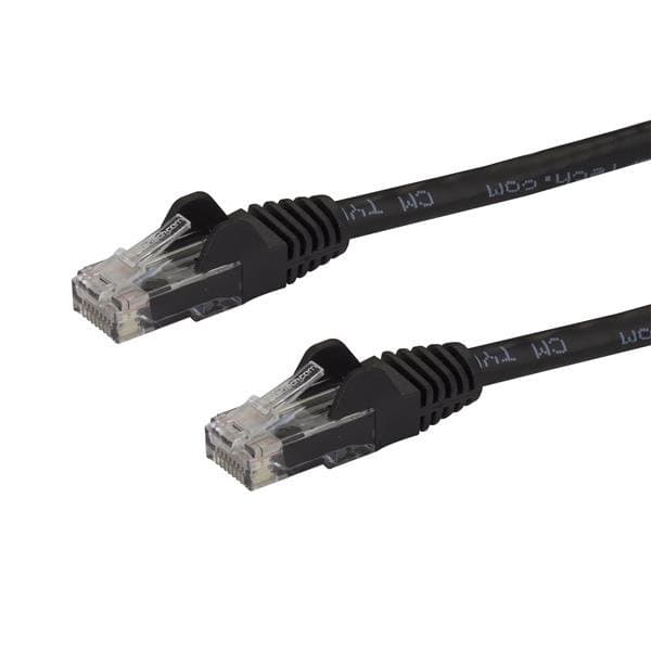 STARTECH STARTECH.COM CAT6 ETHERNET CABLE 15M RED 650MHZ 100W SNAGLESS PATCH CORD LTW N6PATC50CMBK