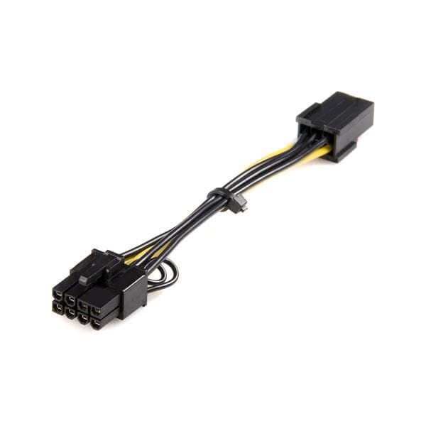STARTECH STARTECH.COM PCI EXPRESS 6 PIN TO 8 PIN POWER ADAPTER CABLE LTW PCIEX68ADAP