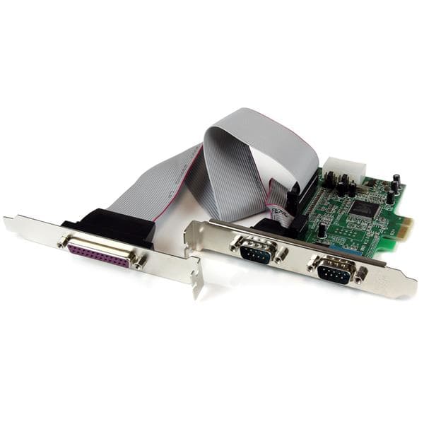 STARTECH STARTECH.COM 2S1P NATIVE PCI EXPRESS PARALLEL SERIAL COMBO CARD WITH 16550 2 YR PEX2S5531P