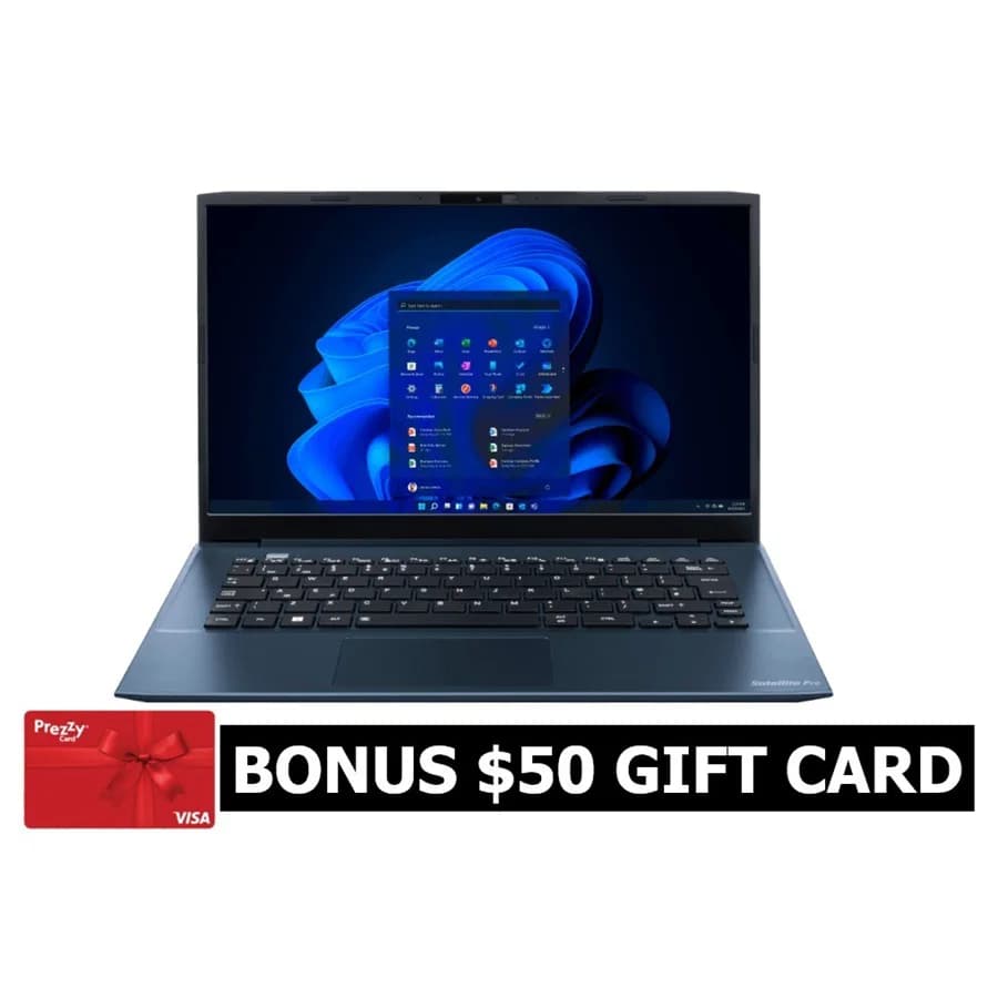 DYNABOOK DYNABOOK SATELLITE PRO C40-K C3-100U 14" FHD 8GB 256GB W11P - BONUS $50 GIFT CARD PSY25A-00Q002-GIFT50