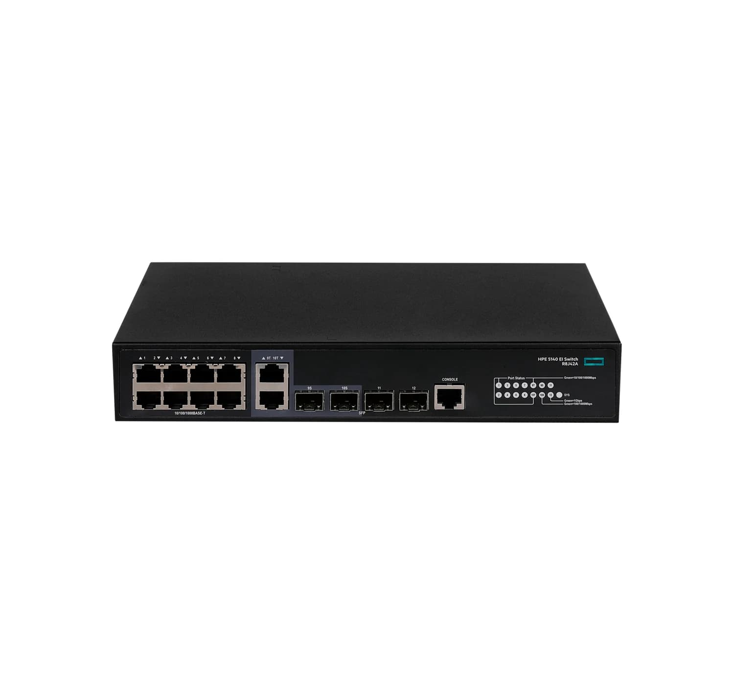 HPE HPE 5140 8G 2SFP 2GT EI Sw R8J42A