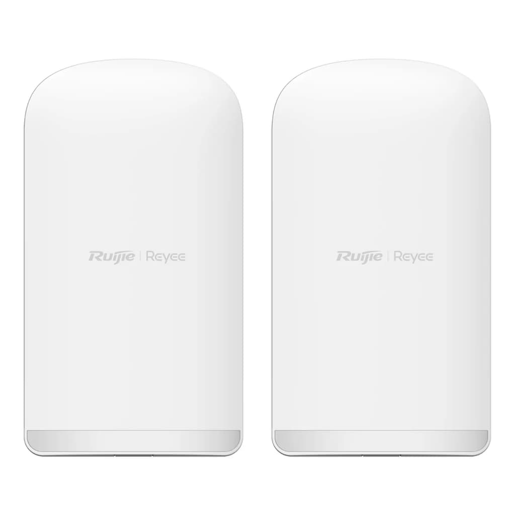 REYEE Ruijie Reyee 5GHz Wireless Bridge - 2 Prepaired Units - 867Mbps 16dBi 5KM 3x GE - 2 Pack RG-EST350G