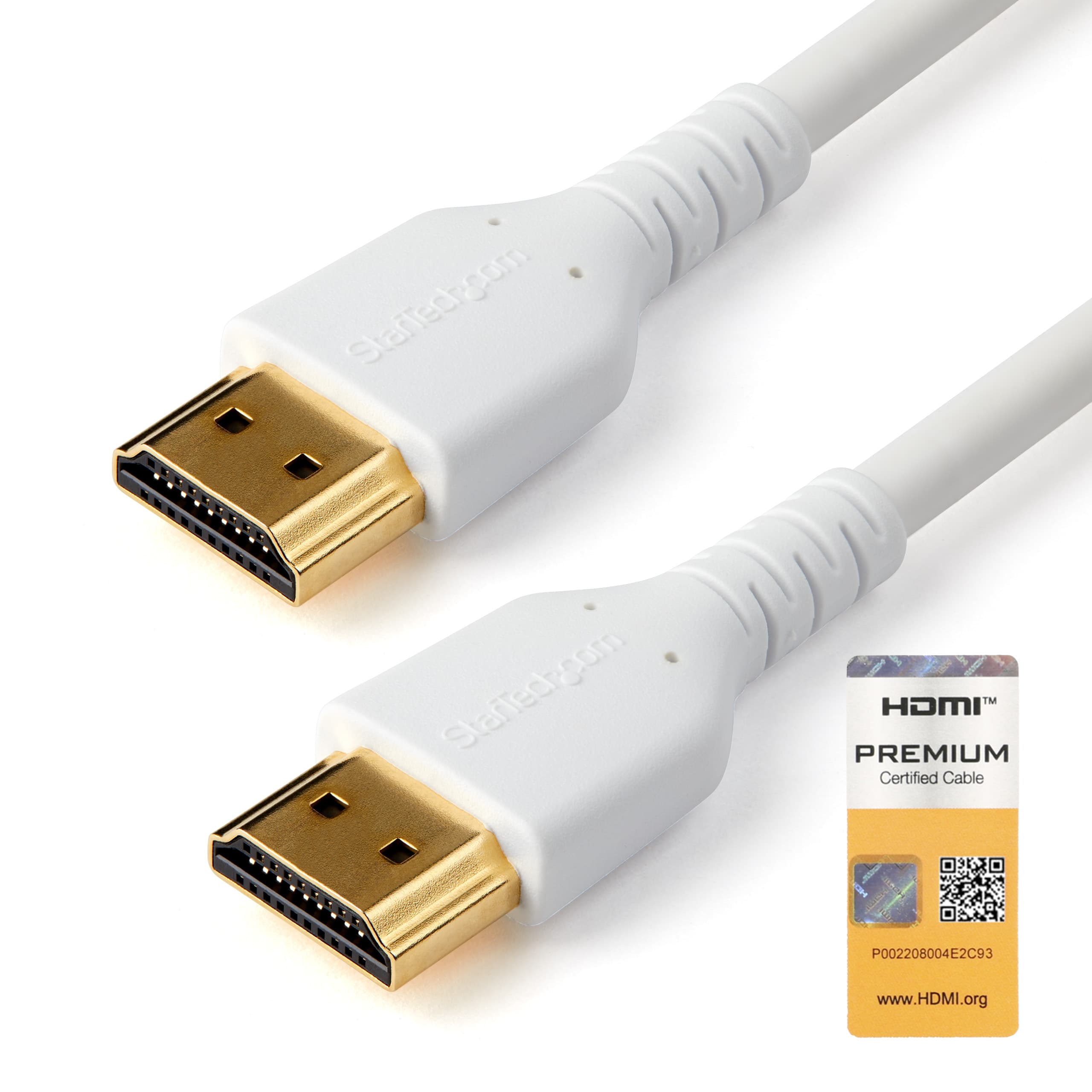 STARTECH STARTECH.COM 1M PREMIUM HDMI 2.0 CABLE W/ETHERNET - 3FT HDR 4K 60HZ DURABLE LTW RHDMM1MPW