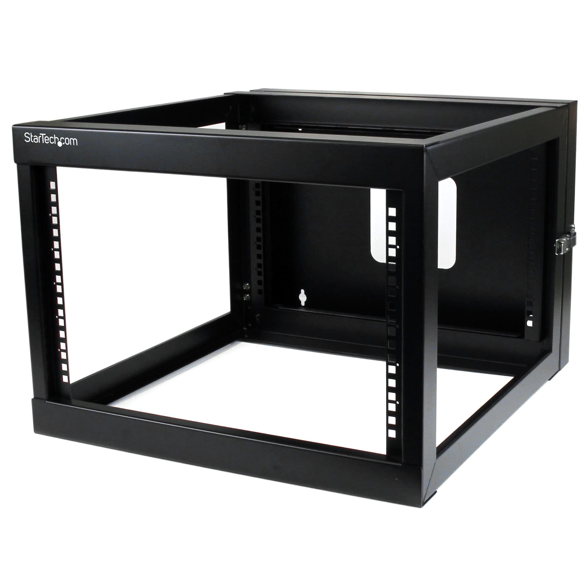 STARTECH STARTECH.COM 6U 22IN DEPTH HINGED OPEN FRAME WALLMOUNT SERVER RACK LTW RK619WALLOH
