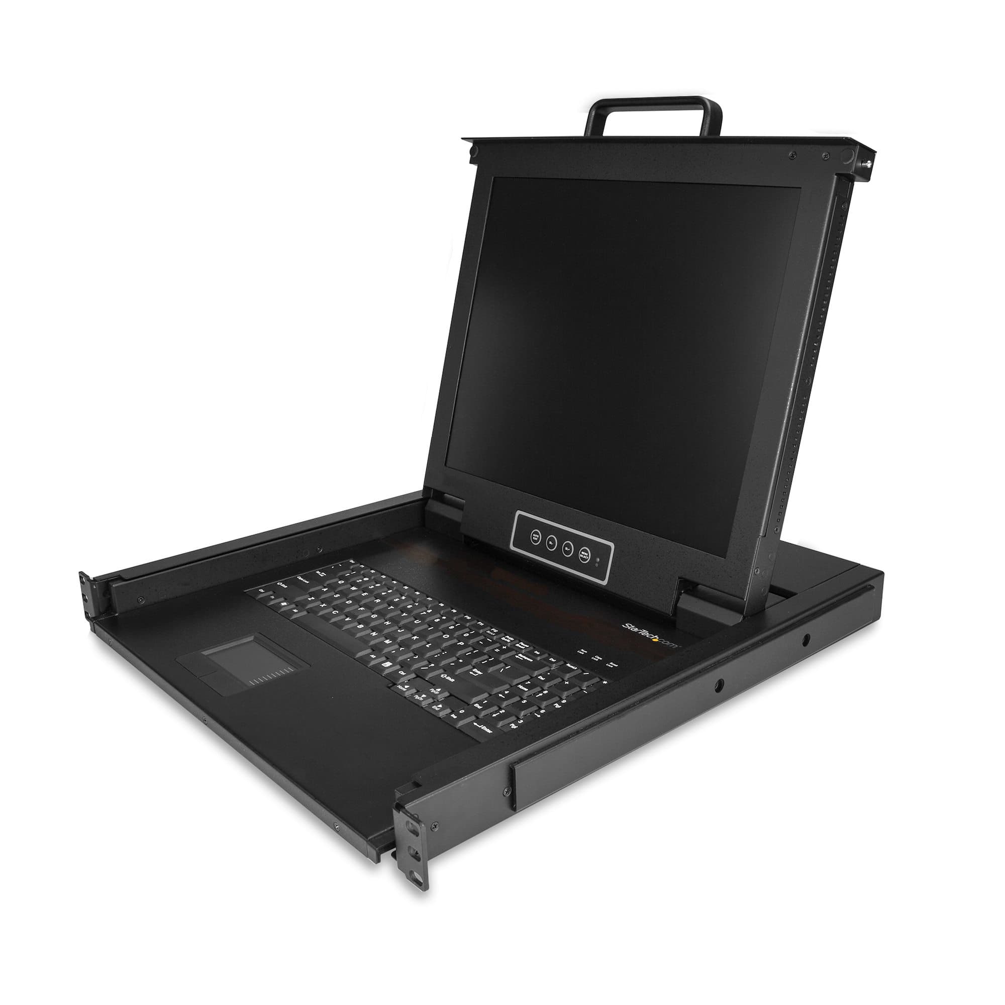 STARTECH STARTECH.COM RACKMOUNT KVM CONSOLE - 1U 17" LCD VGA KVM DRAWER W/CABLES USB 2 YR RKCONS1701