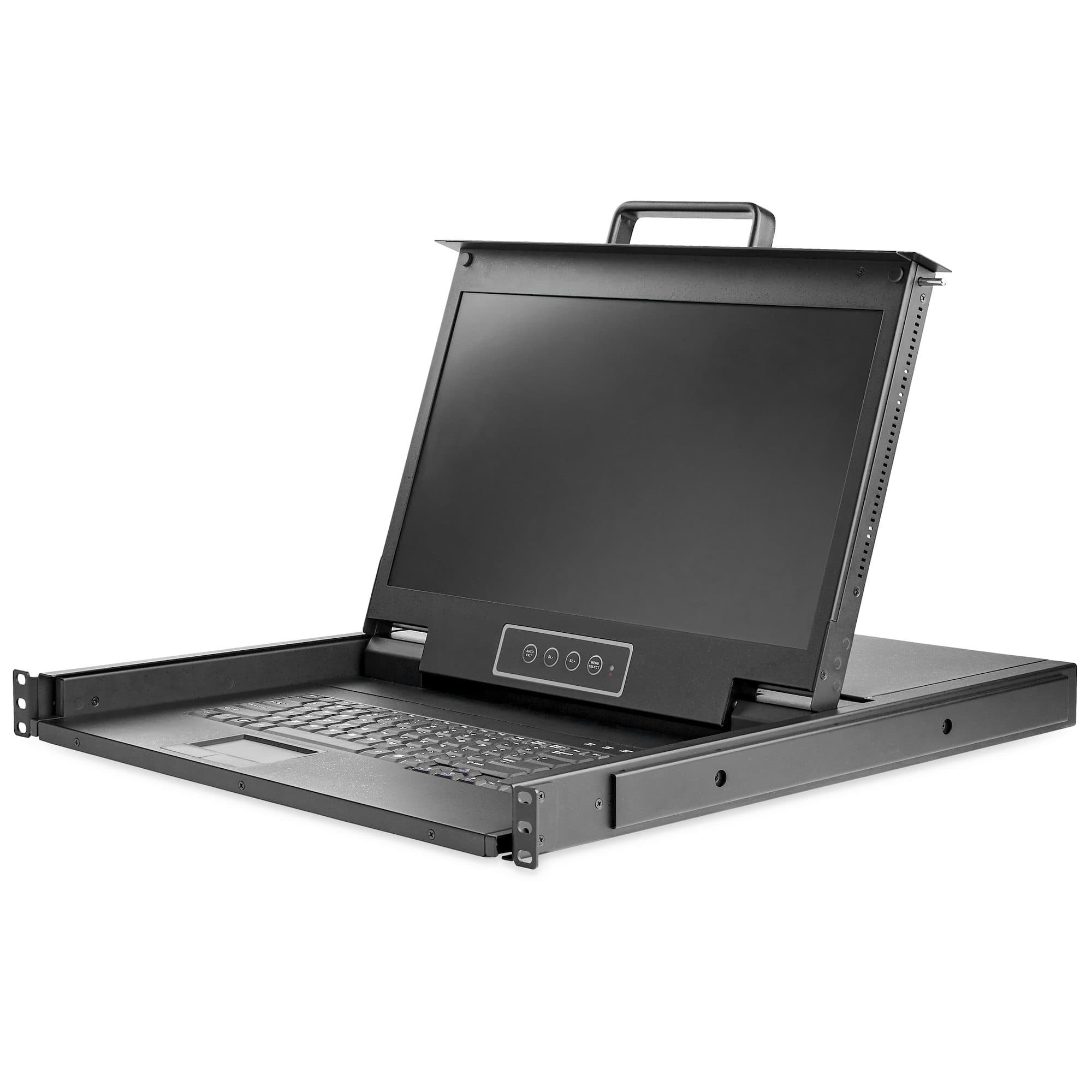 STARTECH STARTECH.COM 17" HD RACKMOUNT KVM CONSOLE - 1080P - VGA - RACKMOUNT LCD 2 YR RKCONS17HD
