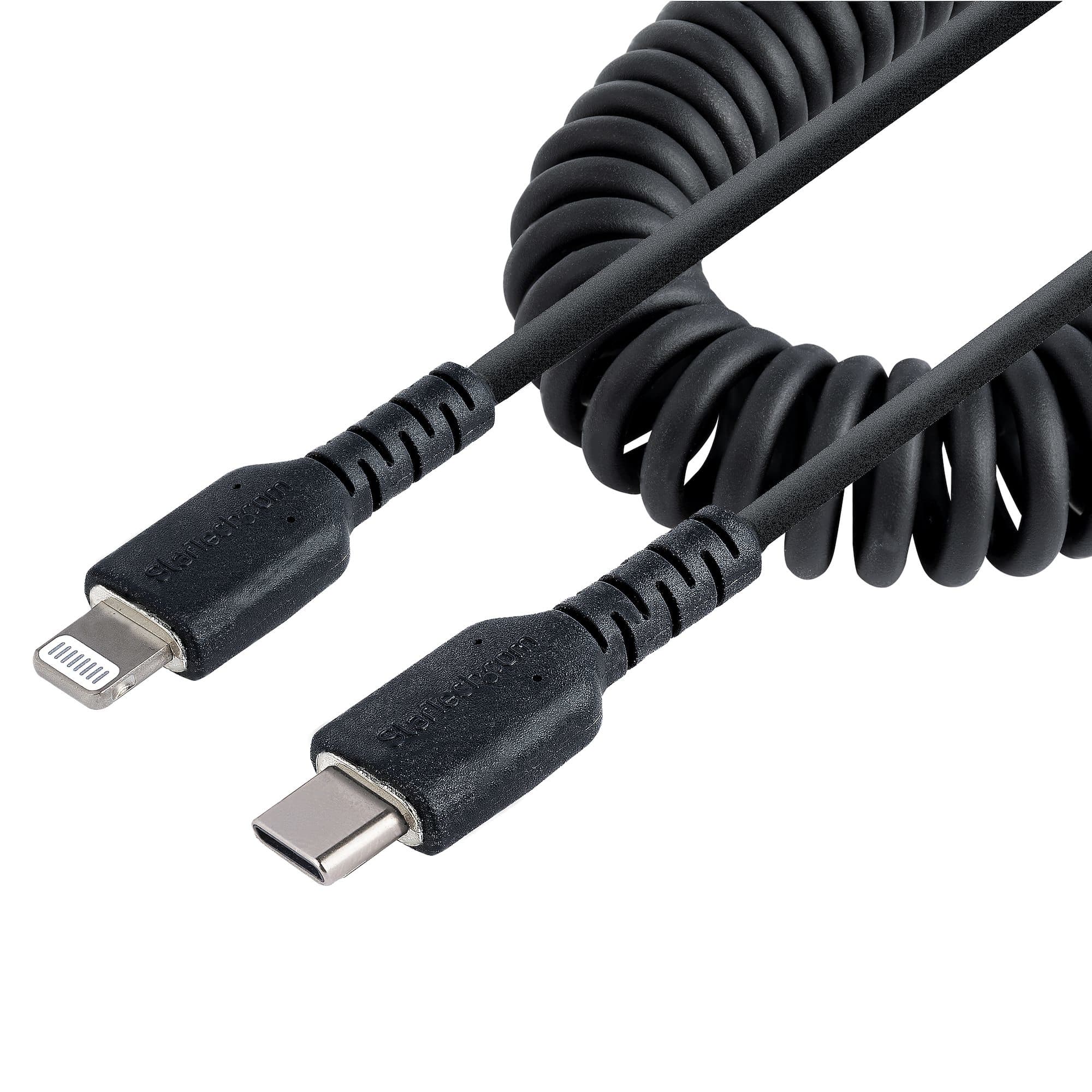 STARTECH STARTECH.COM 50CM USB C TO LIGHTNING CABLE, MFI CERTIFIED CABLE, 2 YR RUSB2CLT50CMBC
