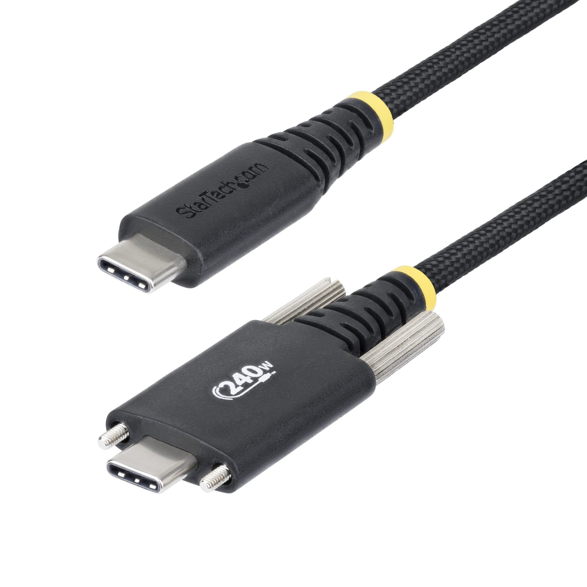 STARTECH STARTECH.COM 6.6FT (2M) USB-C CHARGING CABLE, 240W, SILICONE JACKET, LTW S2CEPR2M-USBSL-CABLE