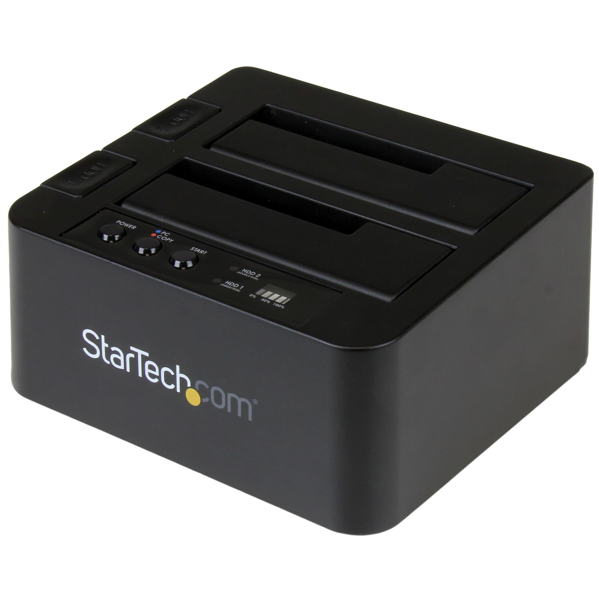 STARTECH STARTECH.COM STANDALONE HARD DRIVE DUPLICATOR DOCK, 2-BAY HARD DRIVE CLONER 2 YR SDOCK2U313R