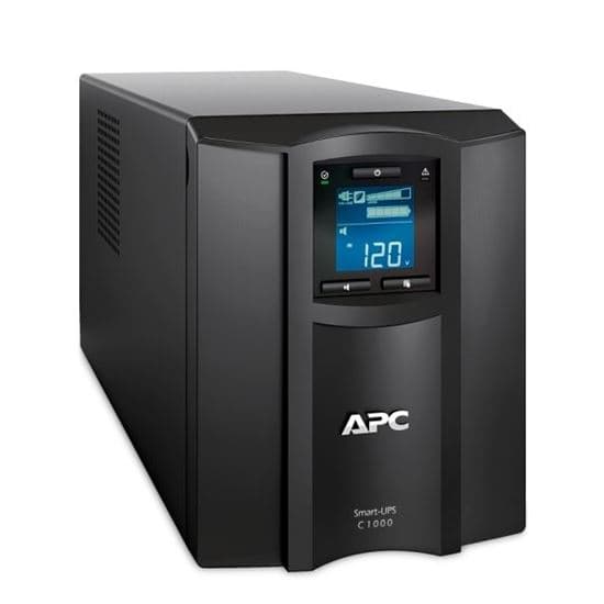 APC APC SMART UPS (SMC), 1000VA, IEC(8), USB, SERIAL, LCD, TOWER, SMARTCONNECT, 2YR WTY SMC1000IC