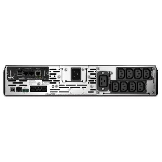 APC APC SMART-UPS (SMX), 3000VA, IEC(8), EXT BATT(0/10), NETWORK, LCD, 2U RACK/TWR, 3YR SMX3000RMHV2UNC