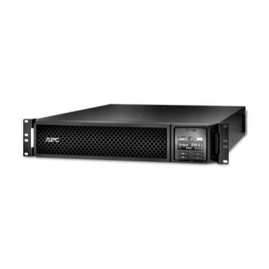 APC APC SMART-UPS SRT 1000VA 230V, (6) IEC 320 C13, RJ-45 SERIAL, SMARTSLOT, USB, LCD, 2U RACK SRT1000RMXLI