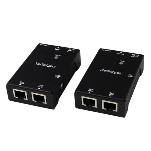 STARTECH STARTECH.COM HDMI OVER CAT5E/CAT6 EXTENDER W/POWER OVER CABLE - 165FT (50M) 2 YR ST121SHD50