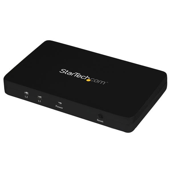 STARTECH STARTECH.COM HDMI 2-PORT 4K VIDEO SPLITTER WITH ALUMINUM HOUSING, 2 YR ST122HD4K