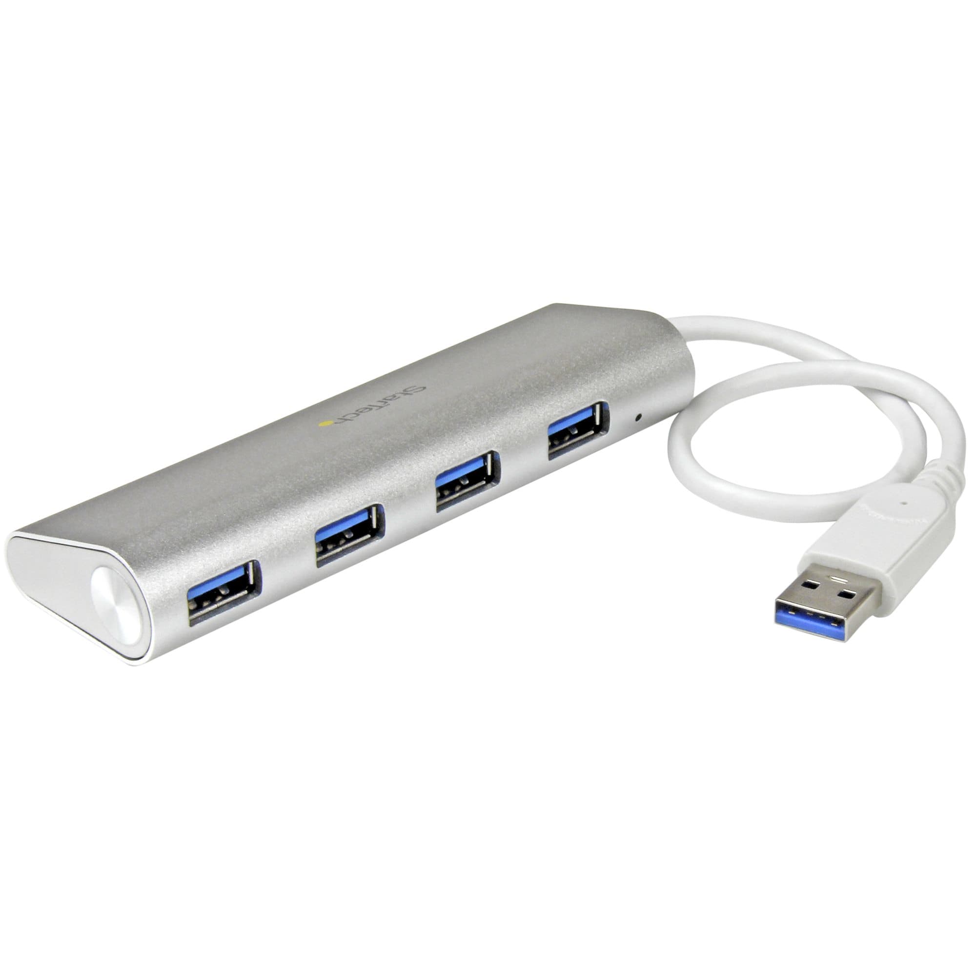 STARTECH STARTECH.COM 4-PORT USB HUB, USB 5GBPS, BUS-POWERED PORTABLE USB 3.0 HUB, 2 YR ST43004UA