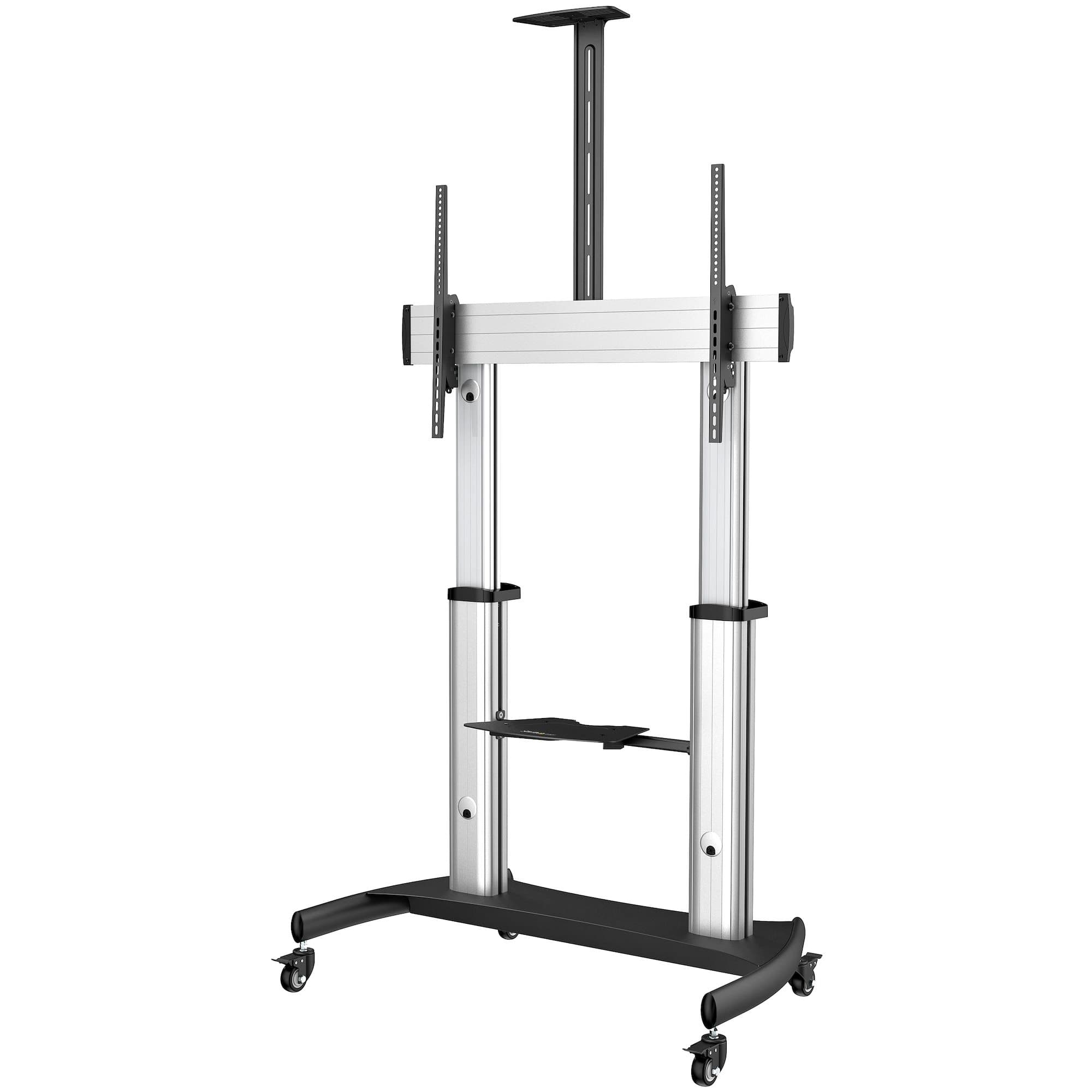 STARTECH STARTECH.COM MOBILE TV STAND -HEAVY DUTY TV CART FOR 60-100"ADJUSTABLE 5YR STNDMTV100