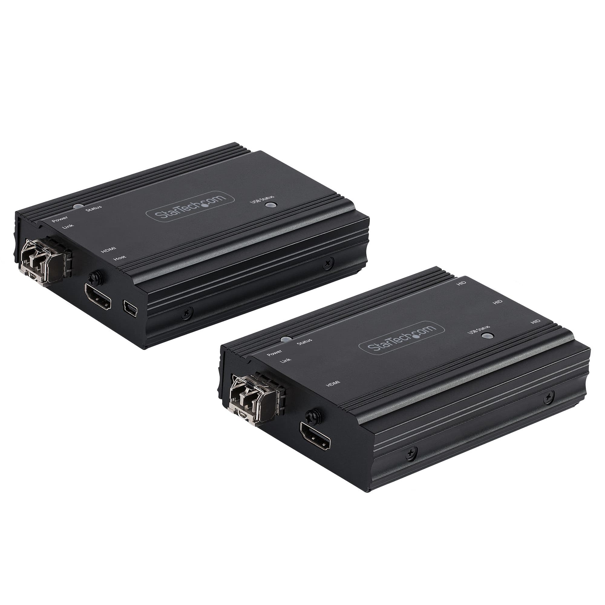 STARTECH STARTECH.COM 4K HDMI KVM EXTENDER OVER FIBER, 984FT MMF 10G SFP+ MODULES, 2 YR SV565FXHD4KU