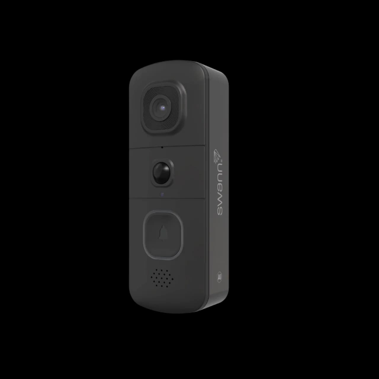 SWANN Swann Evo Wireless Video Doorbell (Black Colour) SWIFI-EVOVDB-GL