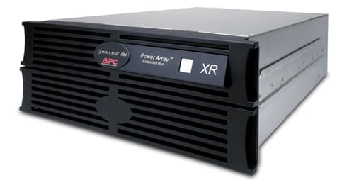 APC APC (SYRMXR4B4I) SYMMETRA RM XR FRAME W/4 SYBT2, 220-240V SYRMXR4B4I