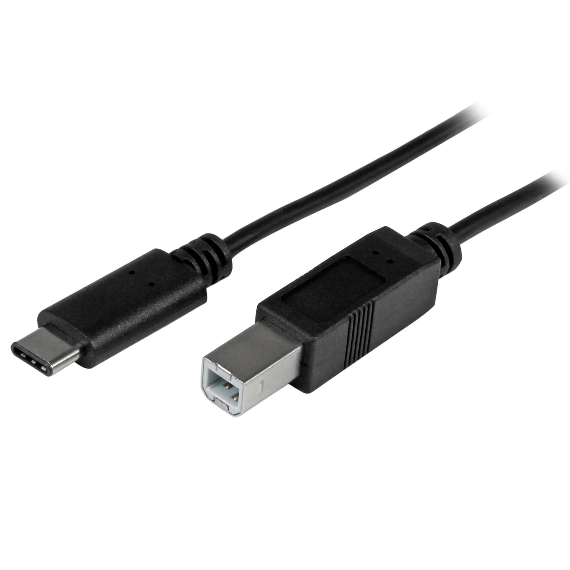 STARTECH STARTECH.COM 1M / 3' USB C TO USB B PRINTER CABLE - M/M - USB 2.0 LTW USB2CB1M