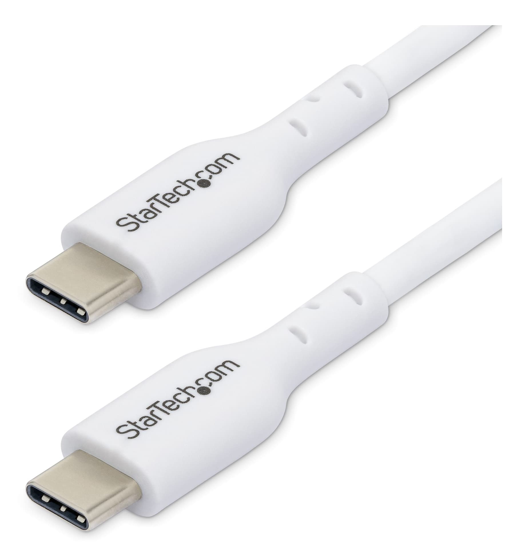 STARTECH STARTECH.COM 2M WHITE USB-C CHARGING CABLE, USB C CABLE, 60W 3A PD, LTW USB2CC2MNCWHE