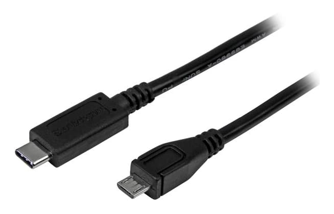 STARTECH STARTECH.COM 1M 3FT USB C TO MICRO B CABLE M/M / USB 2.0 / MICRO USB TYPE C LTW USB2CUB1M