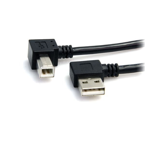 STARTECH STARTECH.COM A RIGHT ANGLE TO B RIGHT ANGLE USB CABLE 3 FT - M/M LTW USB2HAB2RA3