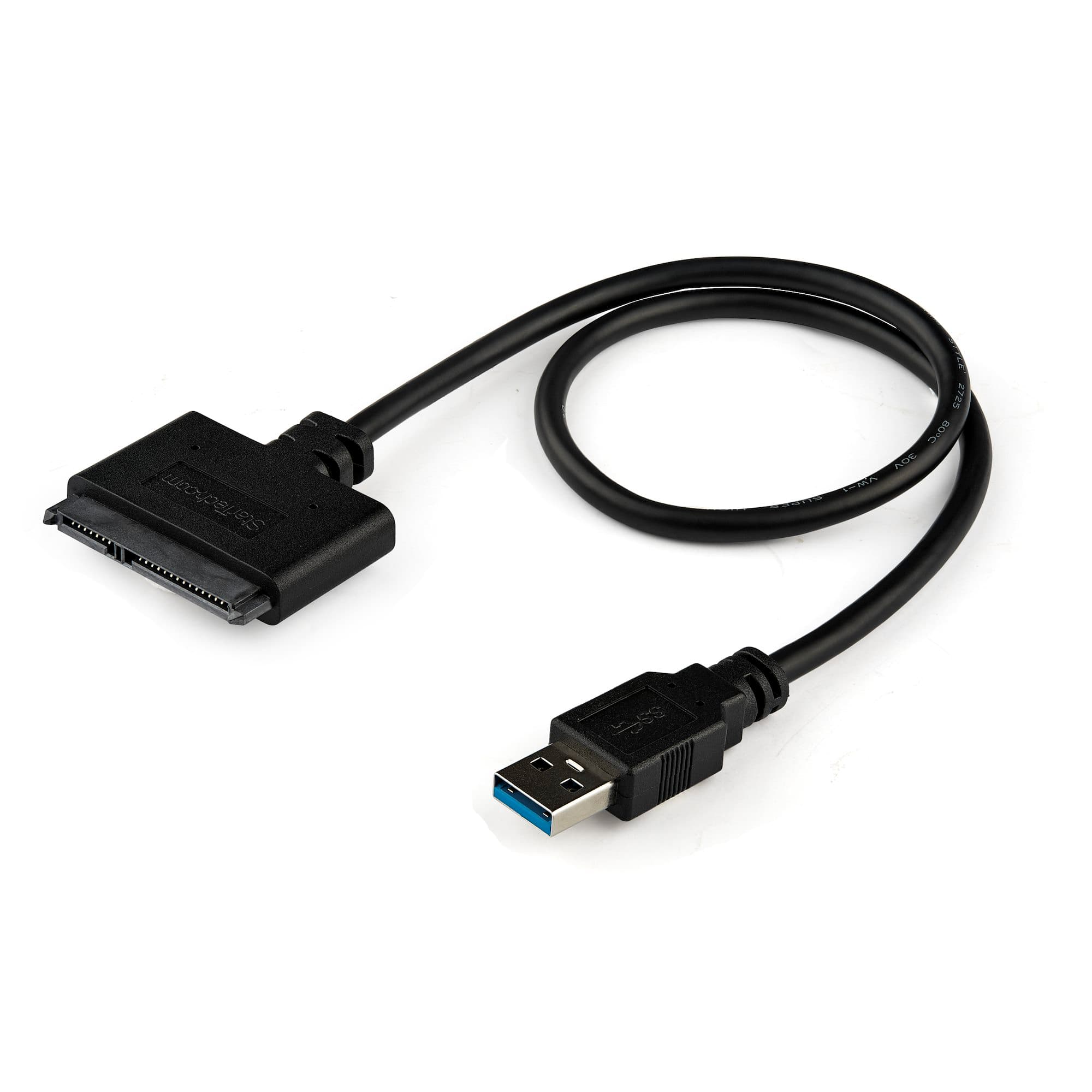 STARTECH STARTECH.COM USB 3.0 TO 2.5" SATA III SSD / HDD CONVERTER CABLE W/UASP 2 YR USB3S2SAT3CB