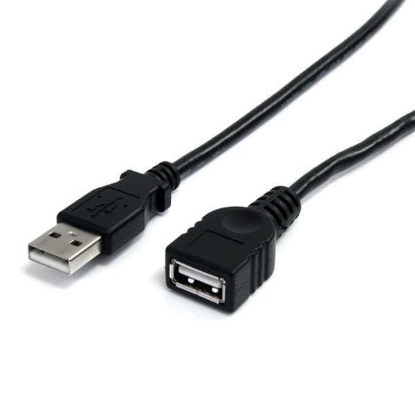 STARTECH STARTECH.COM 3 FT BLACK USB 2.0 EXTENSION CABLE A TO A - M/F LTW USBEXTAA3BK
