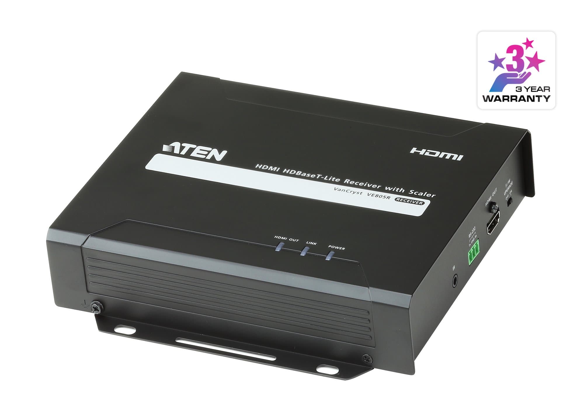 ATEN ATEN HDMI HDBASET-LITE RECEIVER WITH SCALER VE805R-AT-U