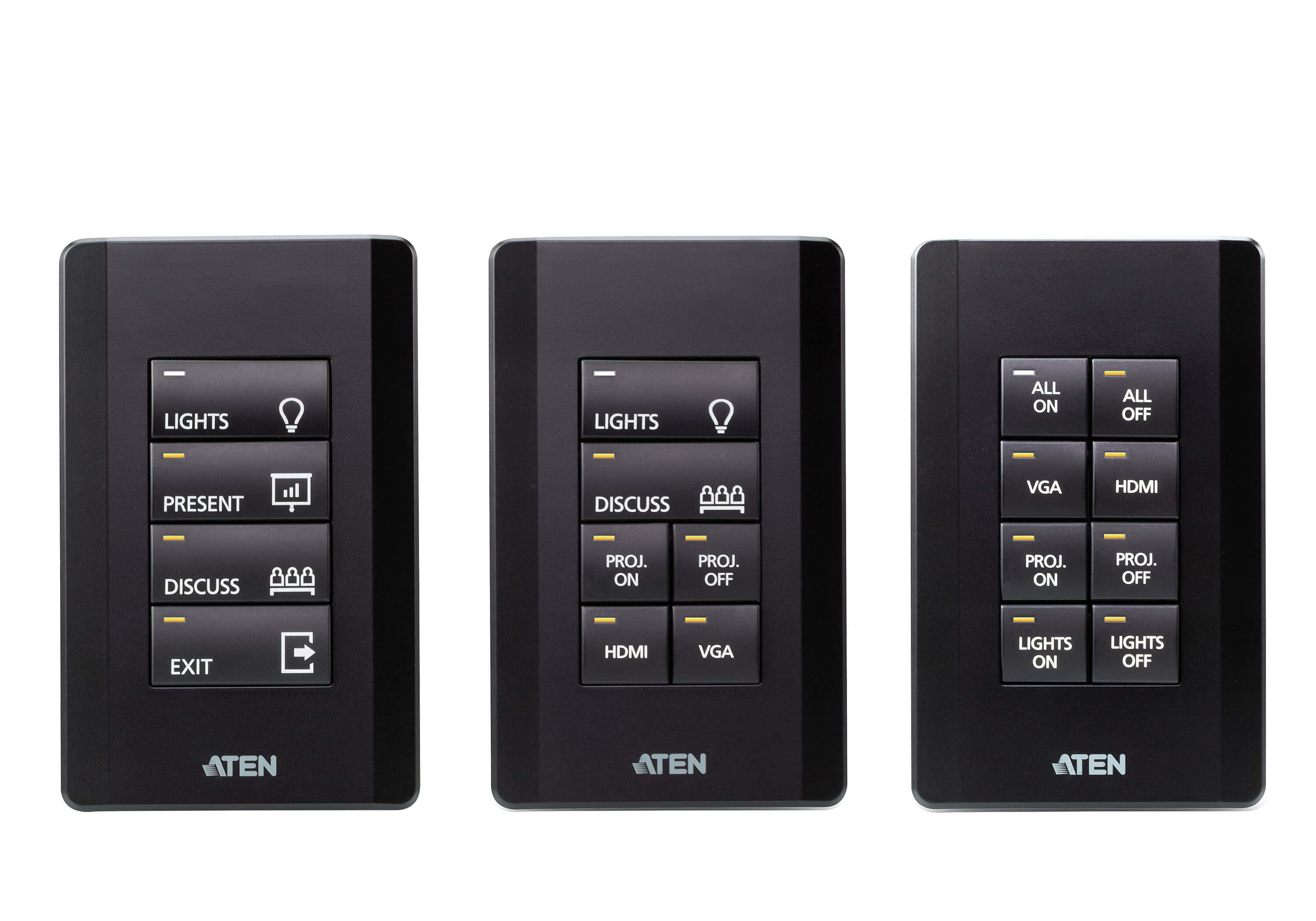 ATEN ATEN 8 BUTTON KEYPAD WITH 1 GANG US WALL PLATE VK108US1-AT