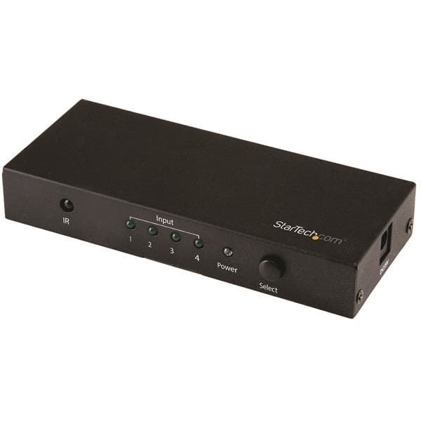 STARTECH STARTECH.COM 4-PORT HDMI 2.0 SWITCH - 4K HDMI SWITCH BOX - ULTRA HD 4K 60HZ 2 YR VS421HD20