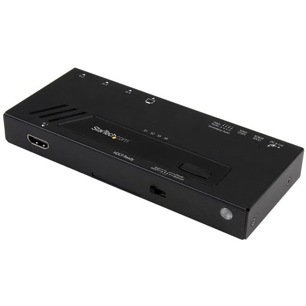 STARTECH STARTECH.COM 4-PORT 4K HDMI SWITCH WITH FAST SWITCHING AND AUTO-SENSING, 2 YR VS421HD4KA