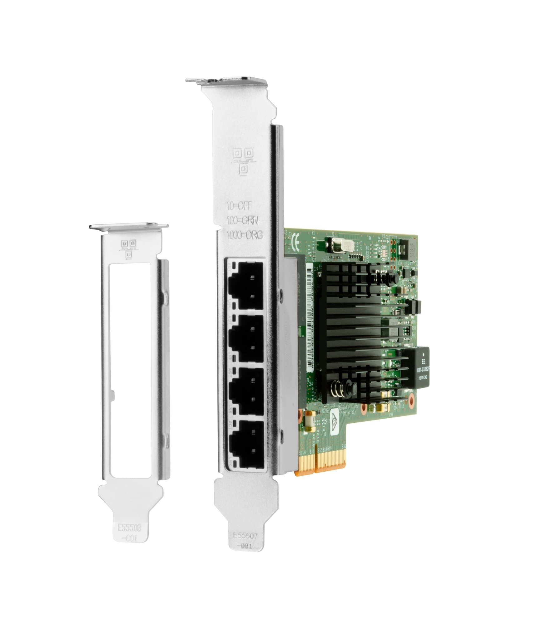 HP HP Intel Ethernet I350-T4 4-Port 1Gb NIC W8X25AA