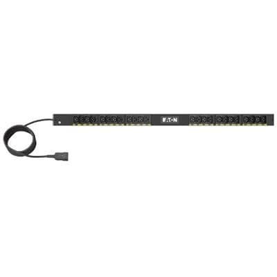 eaton EATON Basic G4 Rack PDU 0U, 22.5U, C20 Input, 3m Cord, 1ph, EVBAFC20A