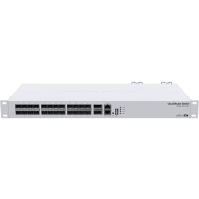 MikroTik MikroTik Cloud Router 26 Port 10 Gbps Fibre Switch with 40 Gbps Uplink CRS326-24S_2Q_RM