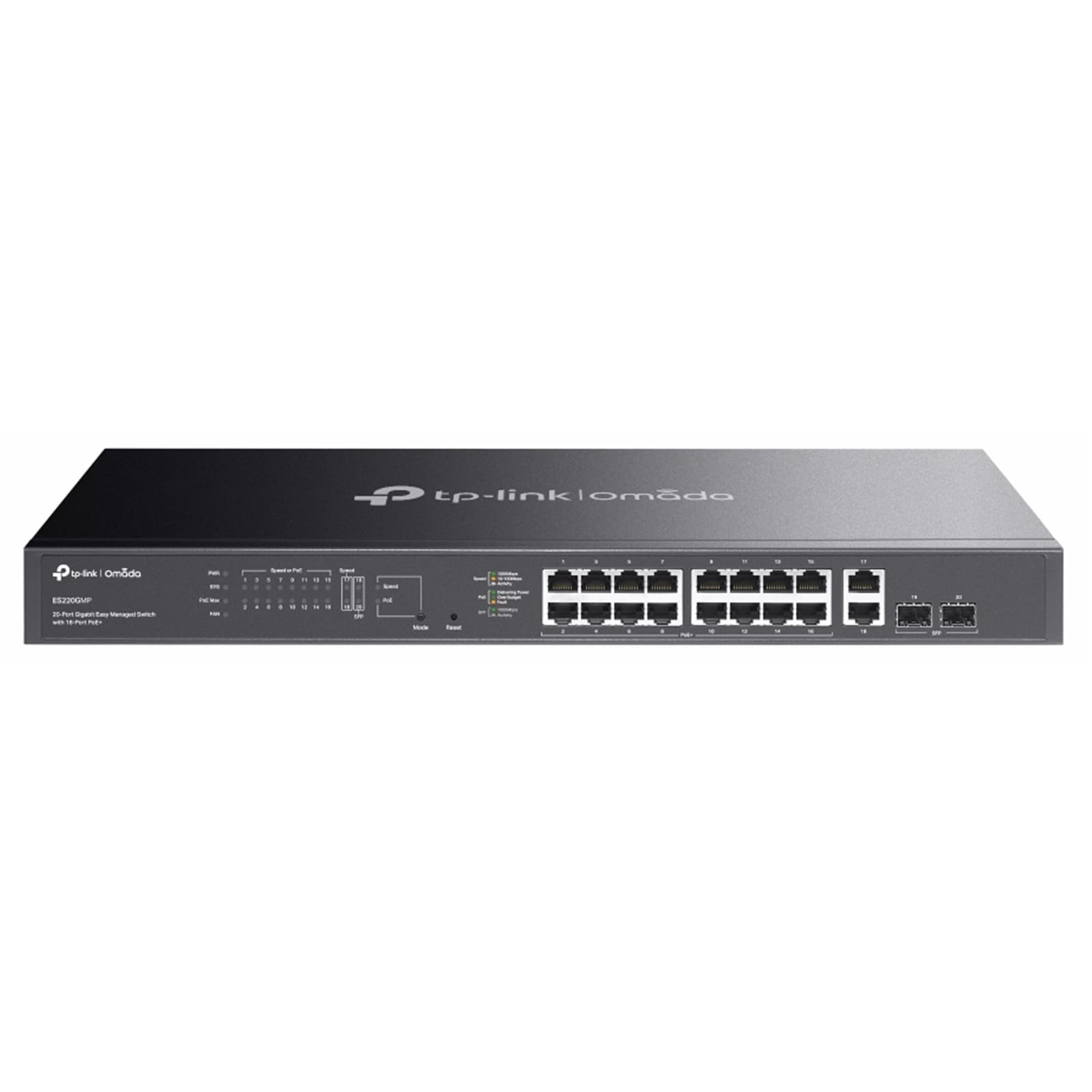 Omada Omada ES220GMP 20-Port Gigabit Easy Managed Switch with 16-Port PoE+ ES220GMP