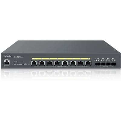 EnGenius EnGenius Fit 110W Gigabit PoE+ 8 Port Switch with SFP EWS2910FP-FIT