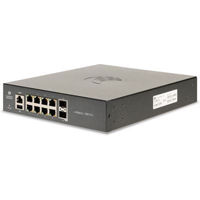 Cambium Networks Cambium cnMatrix EX1010 Intelligent Ethernet Switch with 8x 1GE & 2x SFP ports EX1010