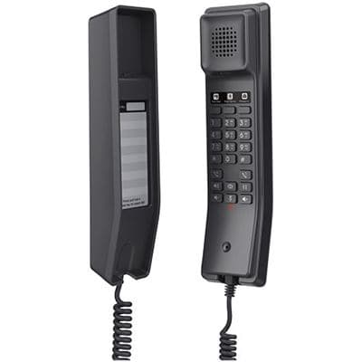 Grandstream Networks Grandstream GHP611 Compact Hotel SIP IP Phone - Black GHP611