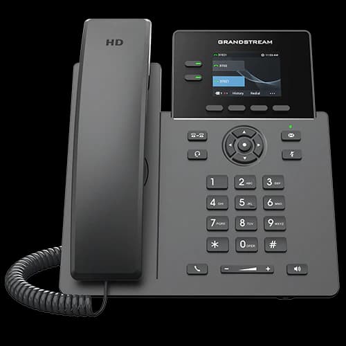 Grandstream Networks Grandstream GRP2610P 2 Lines, 2 SIP Accounts, 2.4 in Colour Screen with PoE GRP2610P