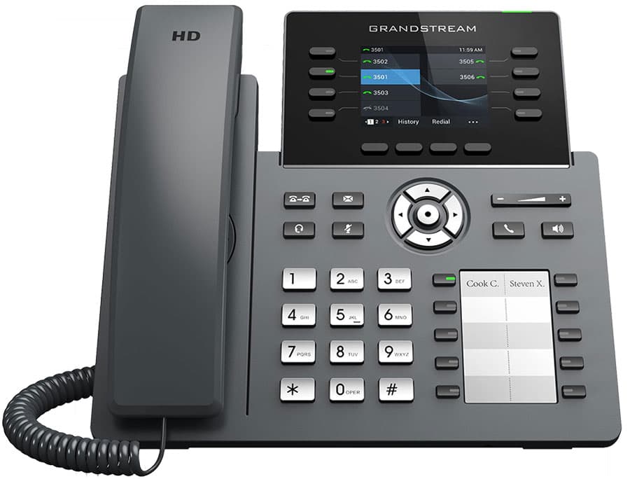 Grandstream Networks Grandstream GRP2634 8 Line Carrier Grade IP Phone with Dual Band Wi-Fi GRP2634